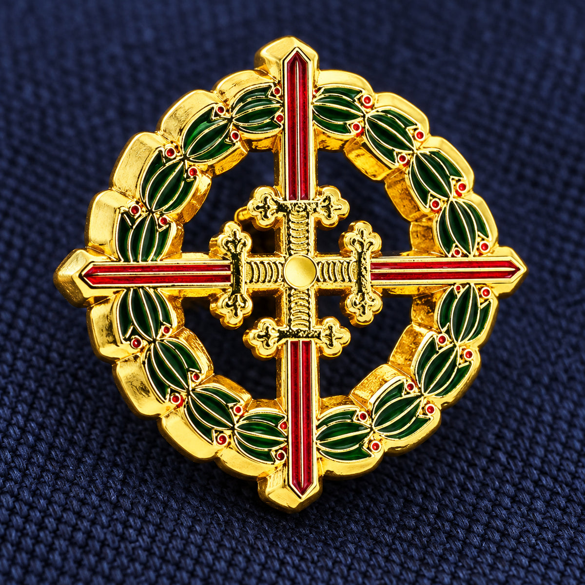 Pin de Solapa de la Real y Militar Orden de San Fernando Laureada de San Fernando