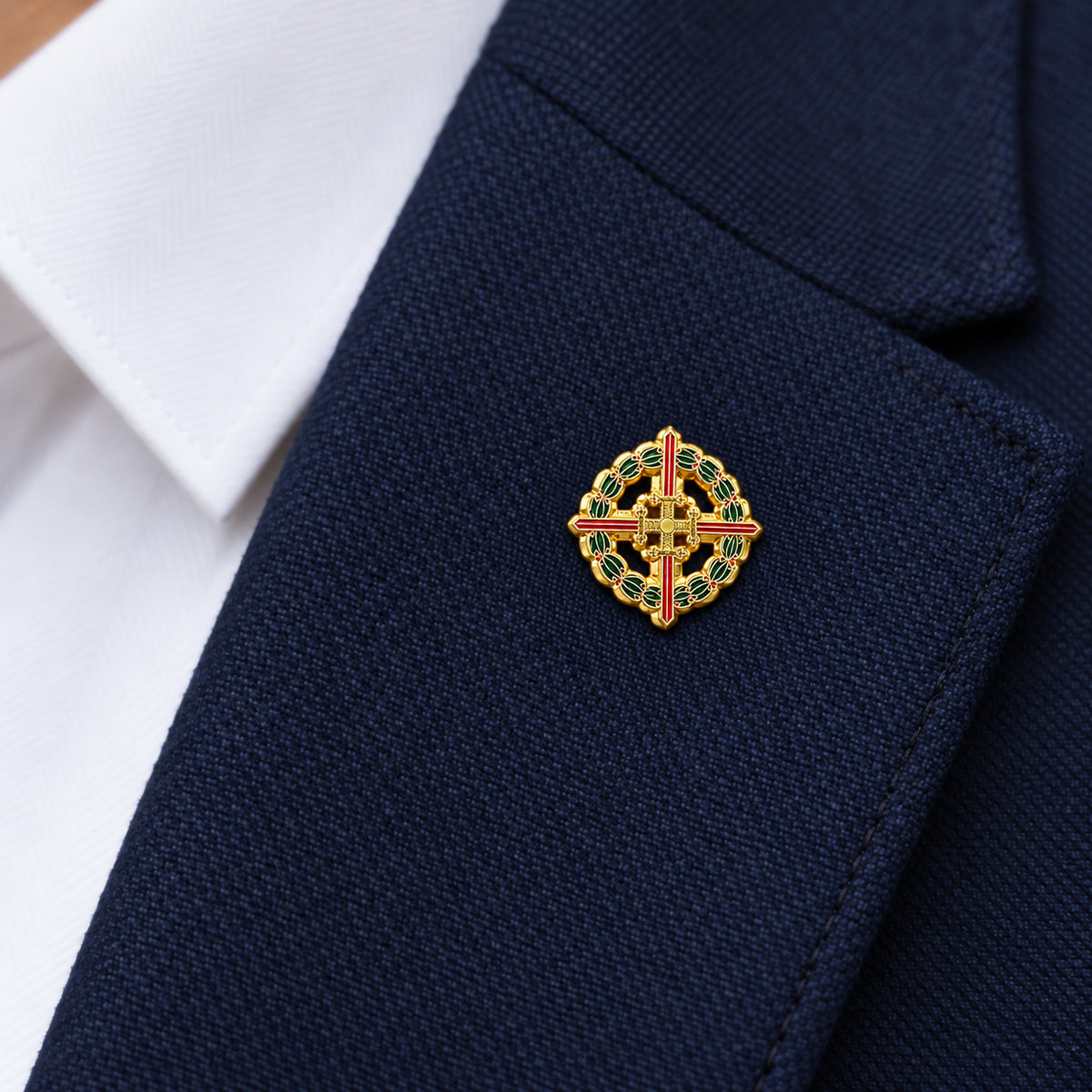 Pin de Solapa de la Real y Militar Orden de San Fernando Laureada de San Fernando