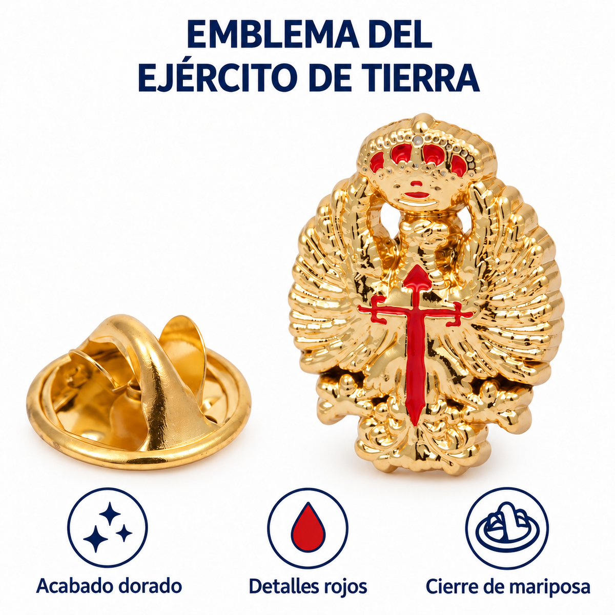 Pin Escudo Cuartel general del Ejercito de Tierra