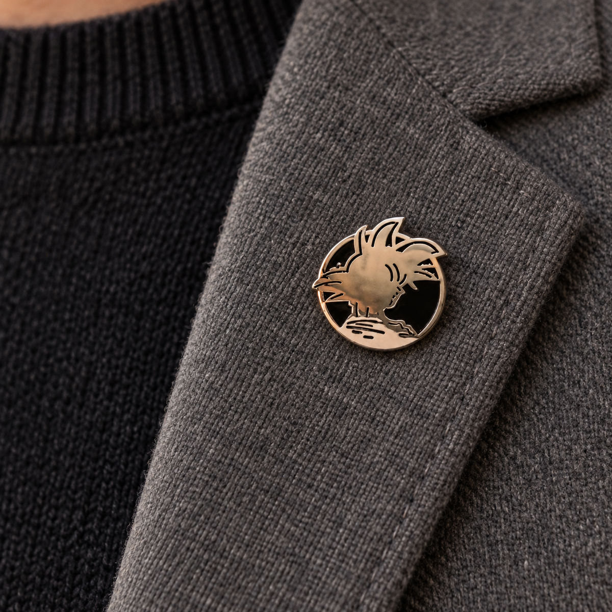 Pin de Solapa Goku 18mm