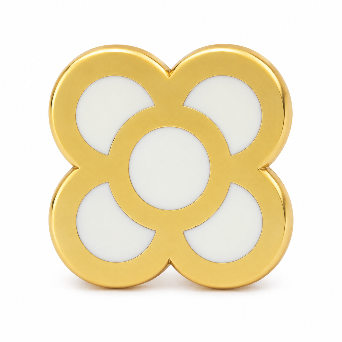 Pin de Solapa Flor de Barcelona Golden 15mm