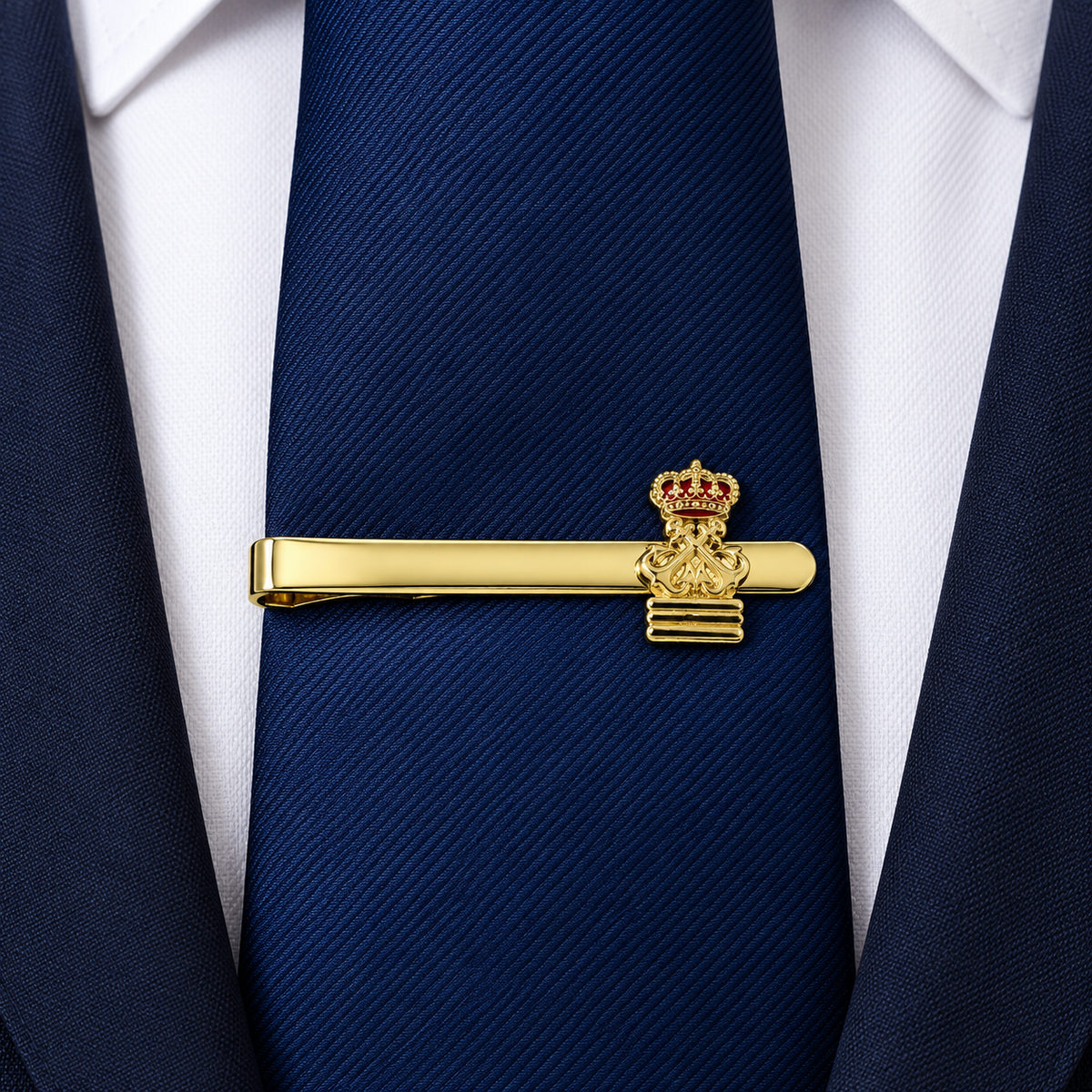 Pasador de Corbata del Distintivo Oficial de Capitán de Yate
