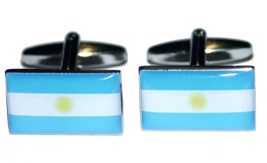 Gemelos para Camisa de la Bandera Argentina
