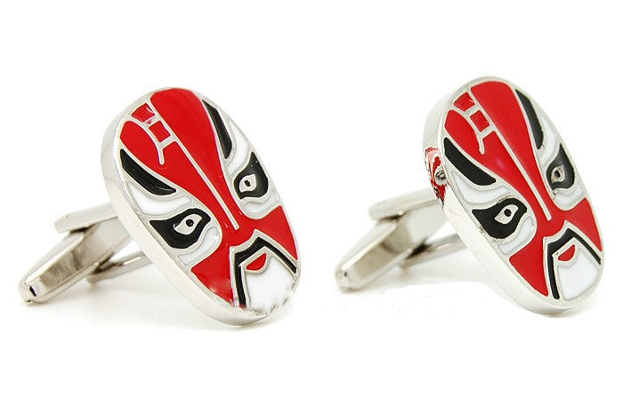 Gemelos Máscaras Chinas
