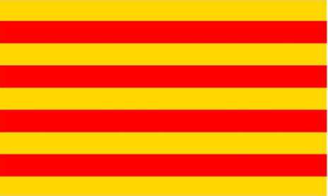 Bandera de Cataluña 90x150cm