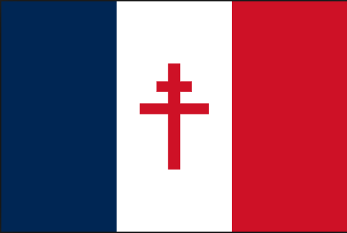 Bandera de Francia Libre 90x150cm