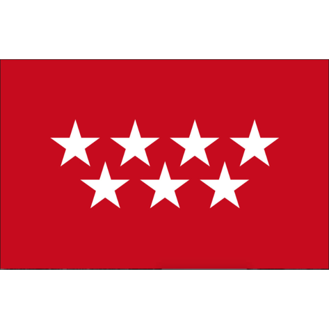 Bandera de La Comunidad de Madrid 90x150cm
