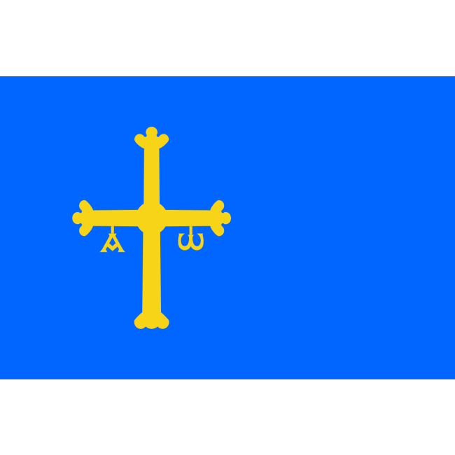 Bandera del Principado de Asturias 90x150cm