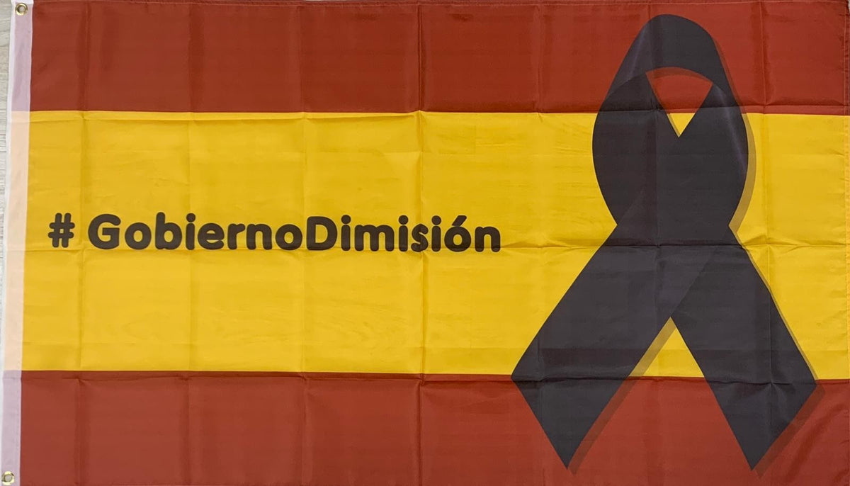 Bandera España Gobierno Dimision 90x150cm