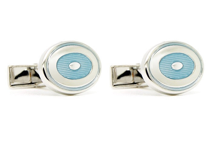 Gemelos Blue and White Steel