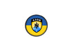 Pin de solapa AZOV bandera de ucrania en Magglas