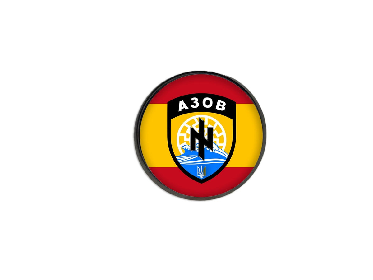 Pin de solapa AZOV bandera de españa en Magglas 16mm