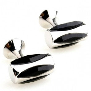 Gemelos Black Hammer Crystal Cuff