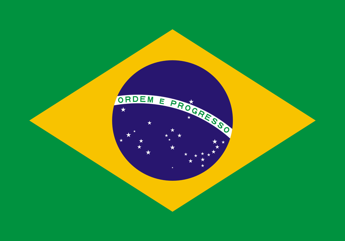 Bandera de Brasil 90x150cm