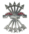 Broche Falange Española 55mm Recreación Histórica-Réplica Militar