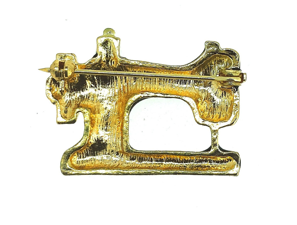 Broche Maquina de Coser Esmaltada