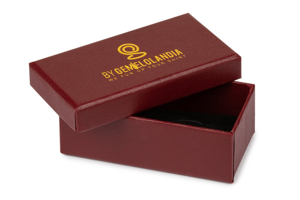 Gemelos para Camisa Rounded Tattoo Skull & Swords