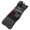 Twopack Hugo Boss RS Design Calcetines Lines Tonos Grises y Rojos 43-46