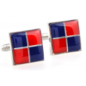 Gemelos Blue and Red in Square