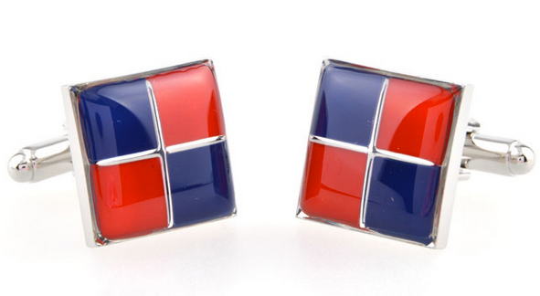 Gemelos Blue and Red in Square