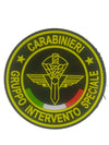 Parche Hook and loop PVC - Carabinieri Gruppo Intervento Speciale 8cm