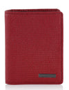 Tarjetero 'Tress' en piel Roja HUGO BOSS