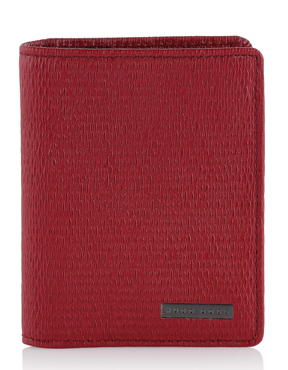 Tarjetero 'Tress' en piel Roja HUGO BOSS