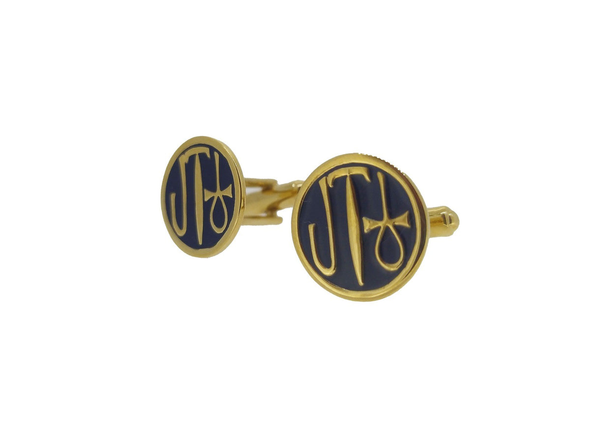 Gemelos de Camisa Cartouche Egipcio - 18mm