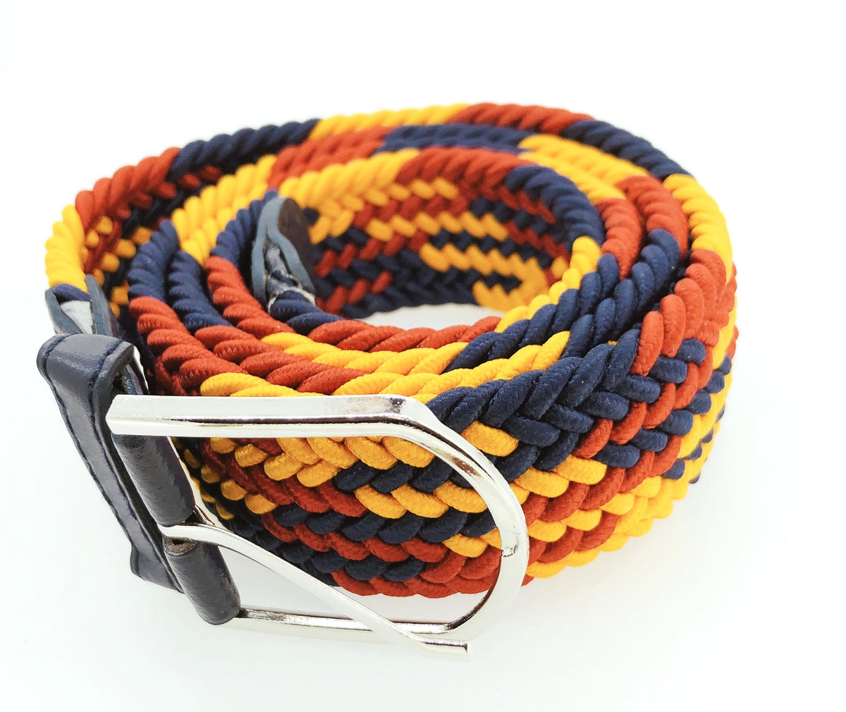 Cinturón Elástico Colores Amarillo, Azul y Rojo Talla Única