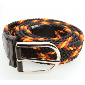 Cinturón Elástico Negro Colores España Talla Única