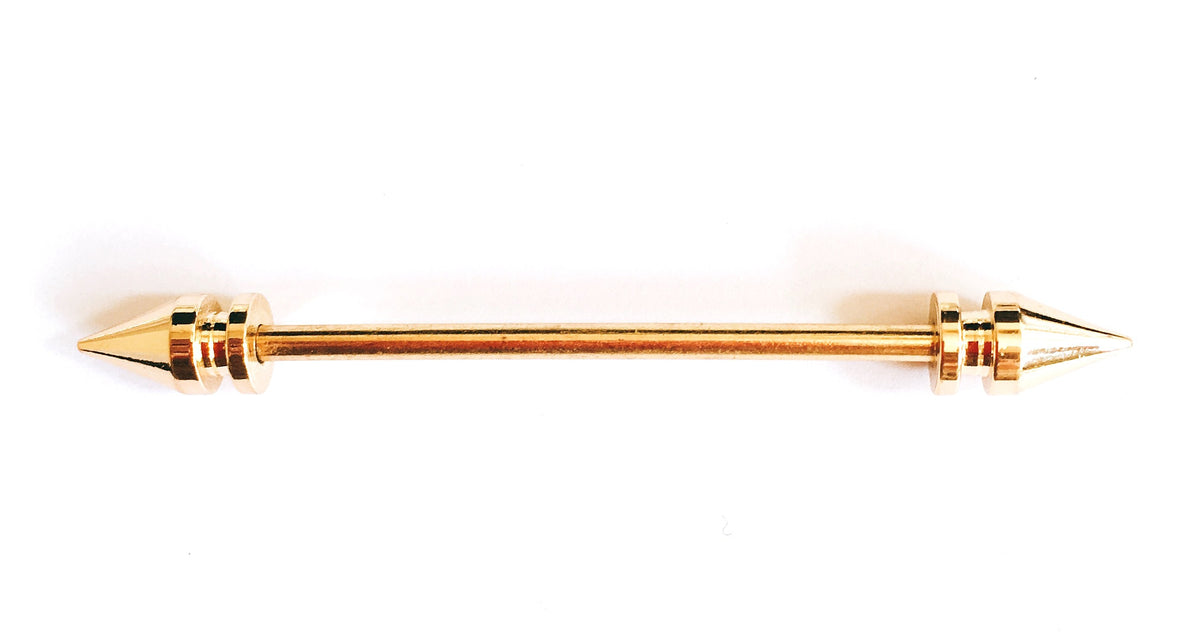 Collar Bar Alfiler de Cuello Golden Arrow