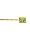 Collar Bar Alfiler de Cuello Golden Stripes Cilinder Plain End