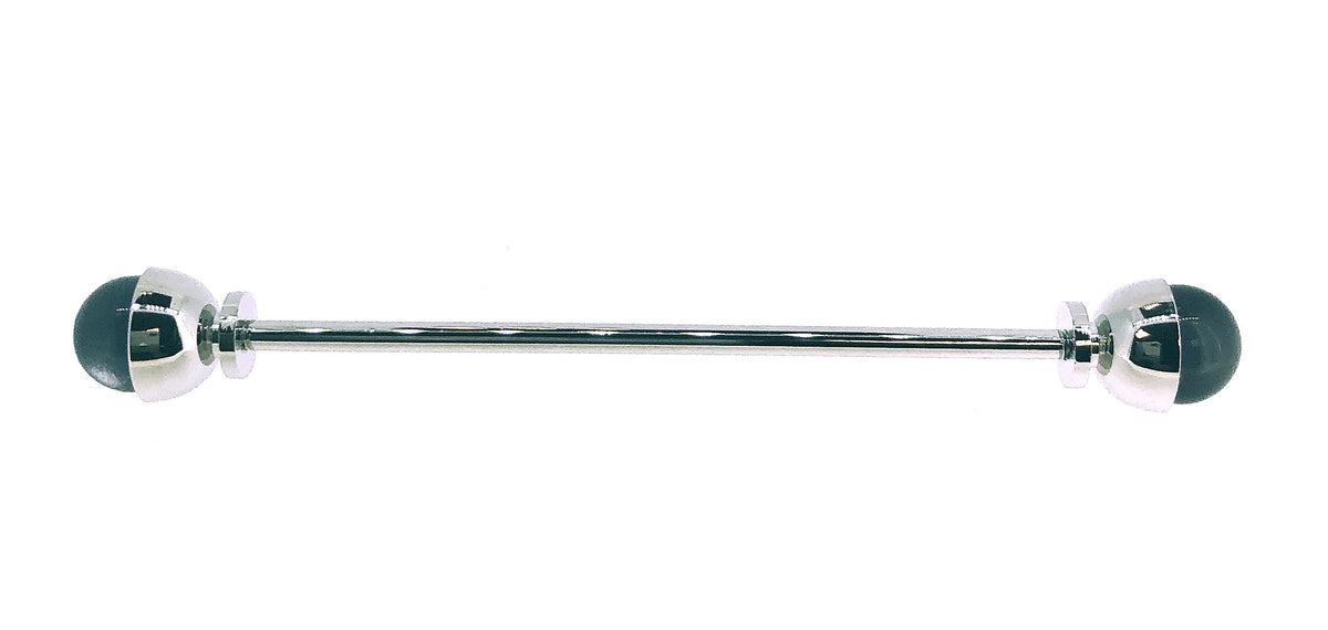 Collar Bar Alfiler de Cuello Piedra Negra