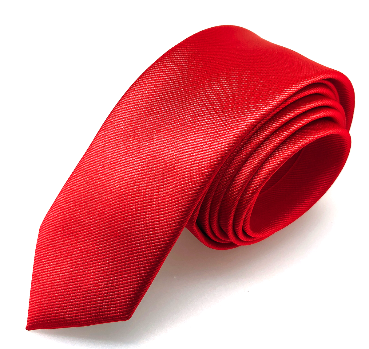 Corbata de Microfibra Roja