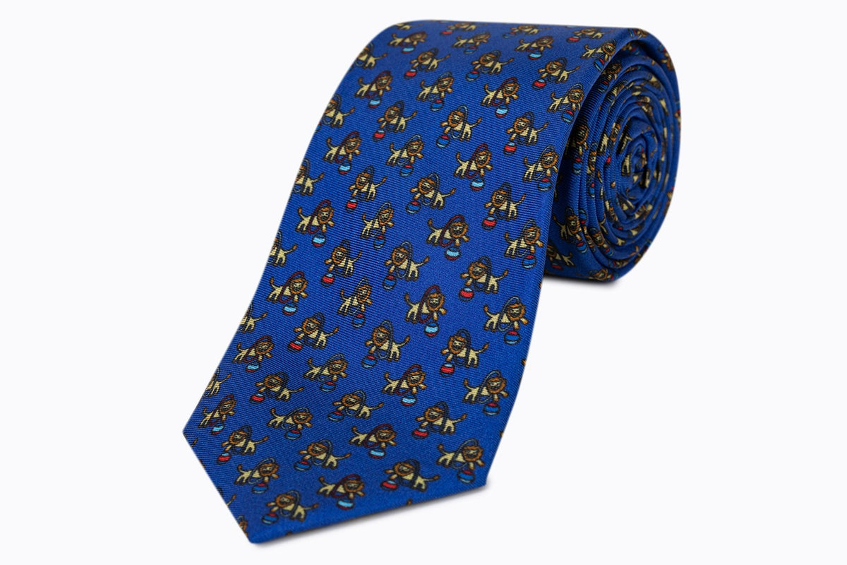 Corbata de Seda Twill Estampado Laign Modelo II
