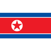 Bandera Corea del Norte 90x150cm