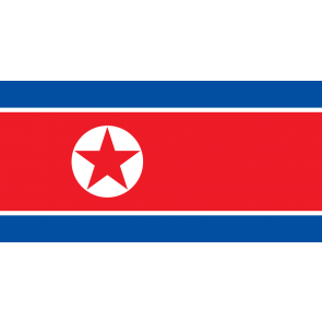 Bandera Corea del Norte 90x150cm