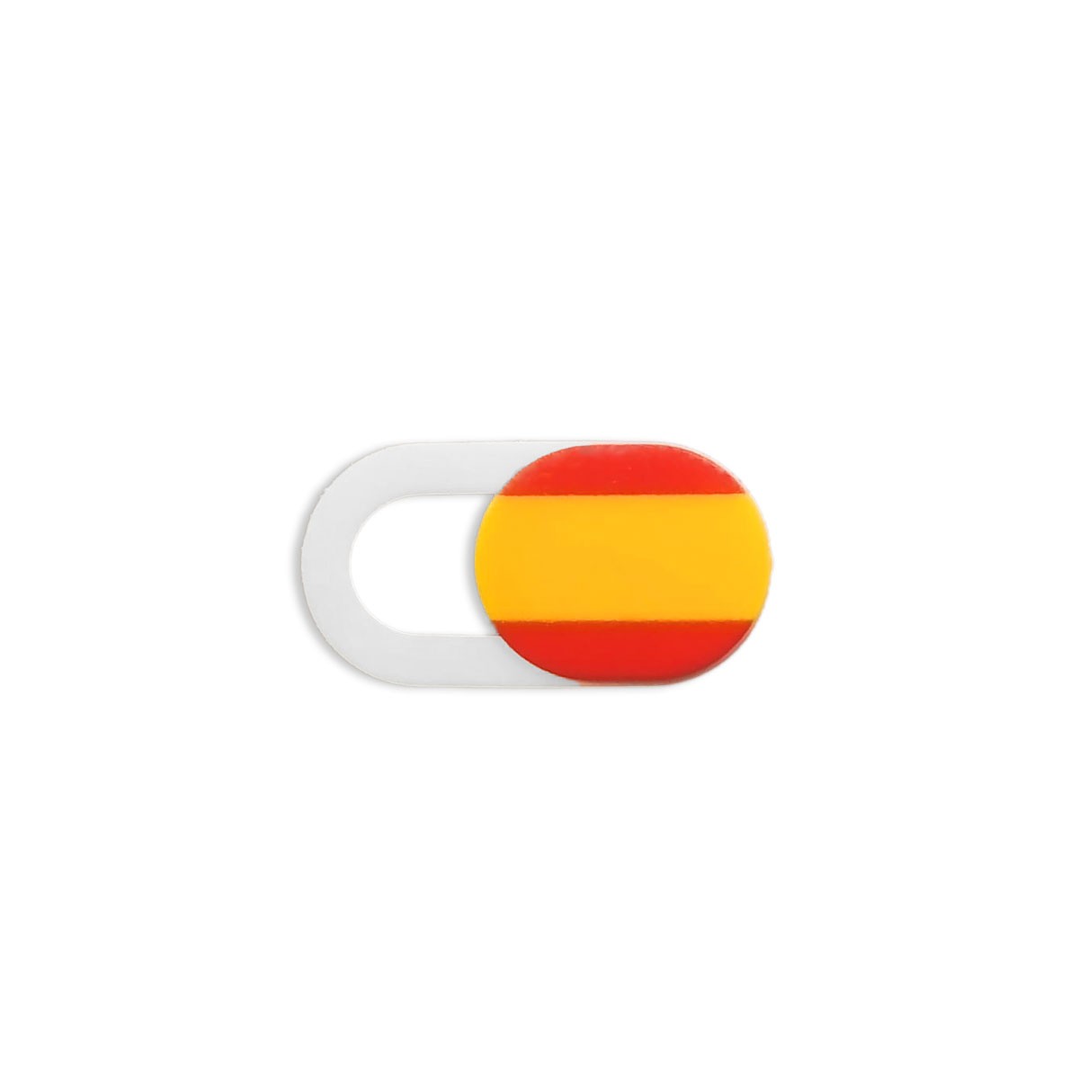 Tapa camara movil de la bandera de españa - 18x9mm - Antiespias
