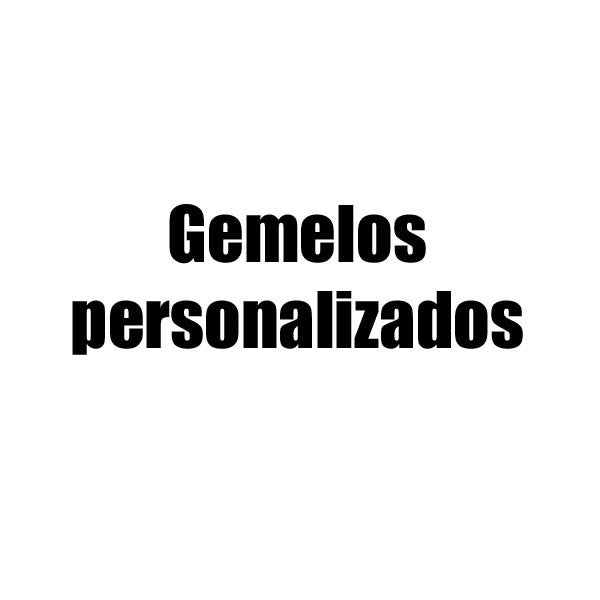 Gemelos Personalizados Acero