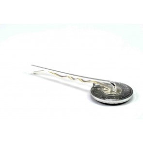 Pasador de Corbata Peseta 1987 Aluminio II