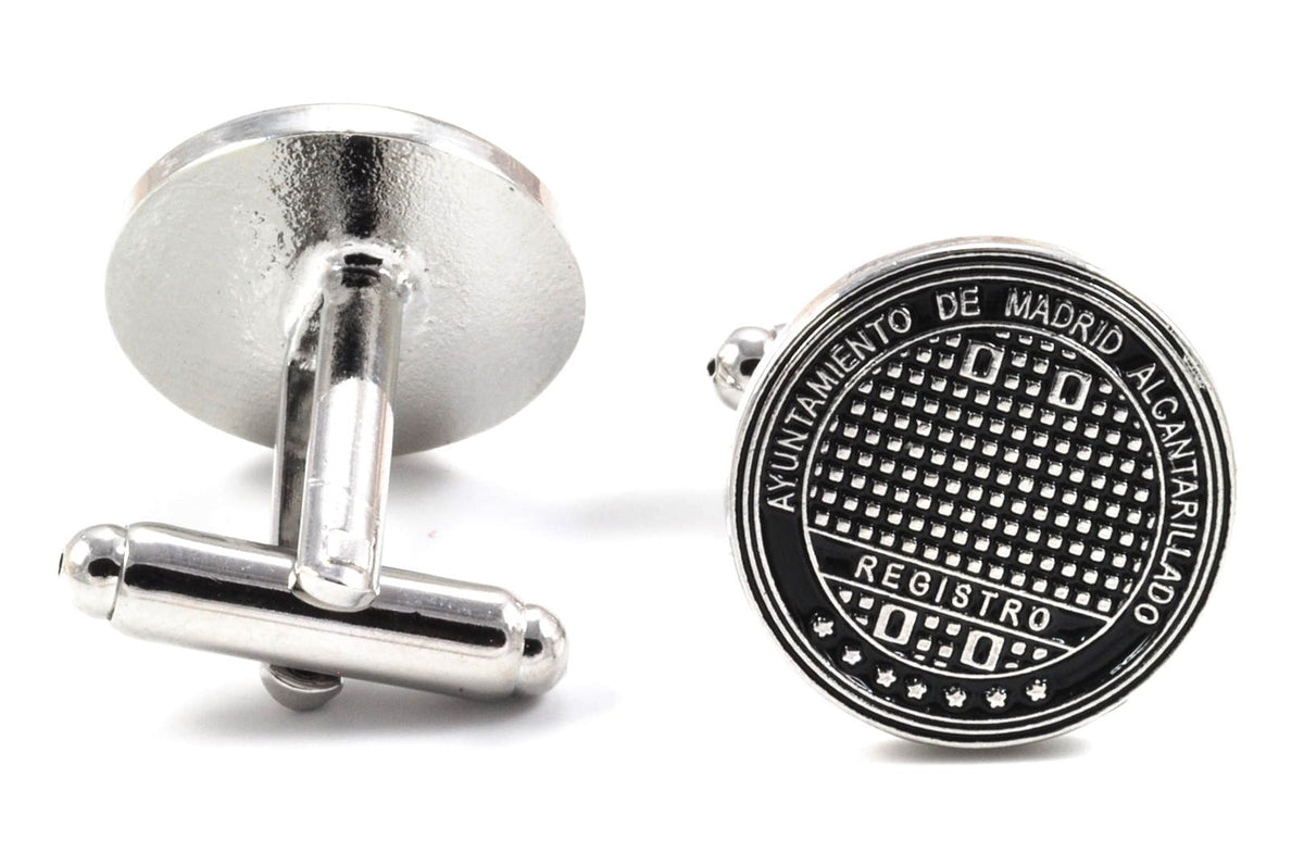 Gemelos Alcantarilla de Madrid / Madrid Sewer Cufflinks