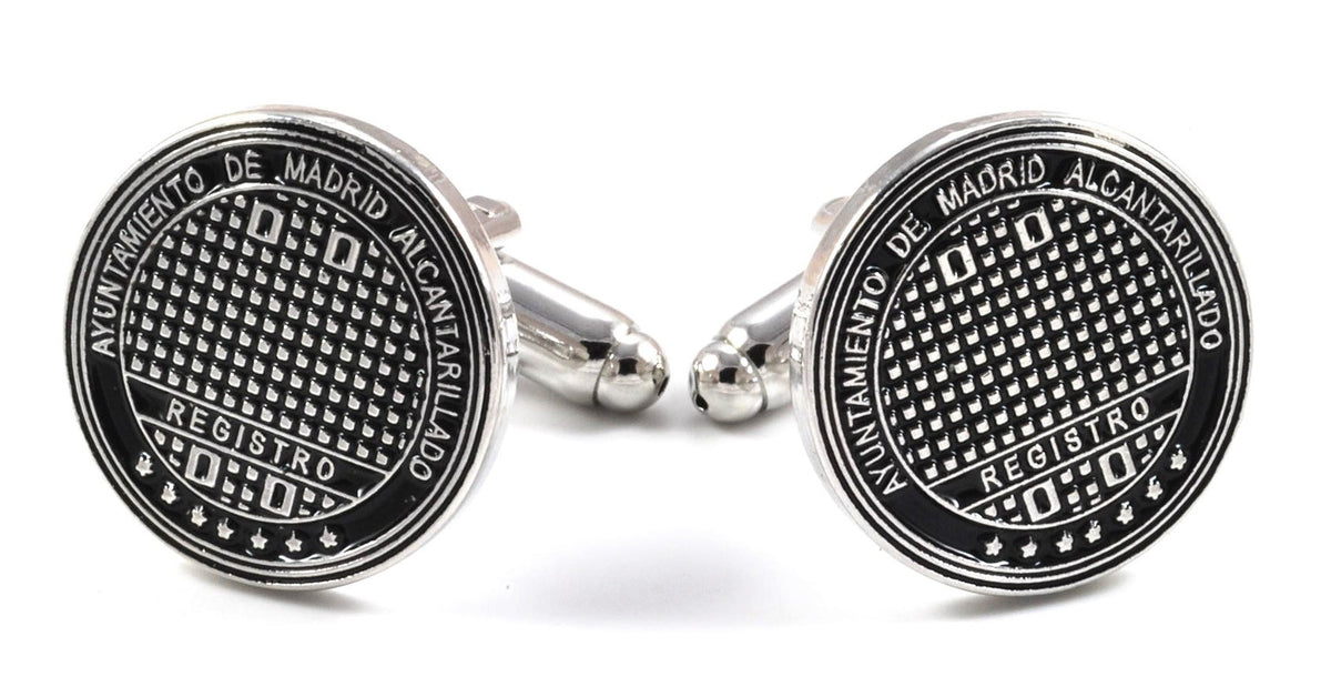 Gemelos Alcantarilla de Madrid / Madrid Sewer Cufflinks