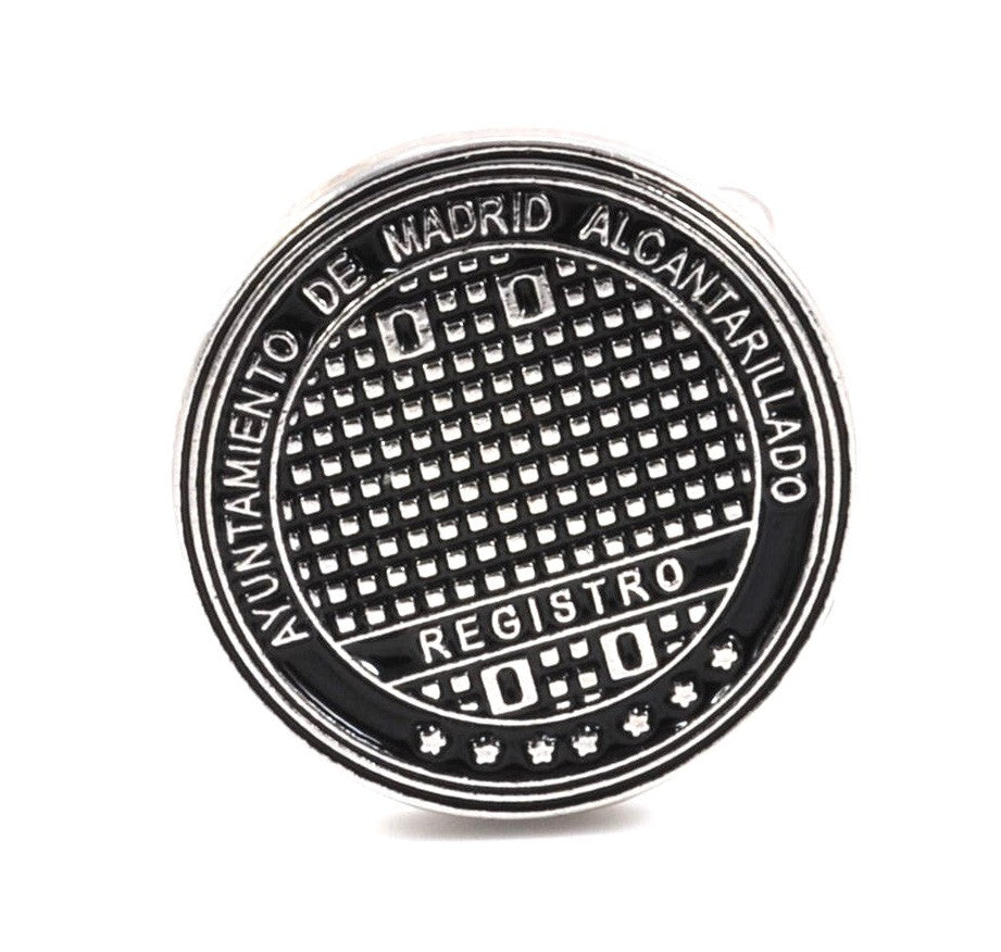 Gemelos Alcantarilla de Madrid / Madrid Sewer Cufflinks