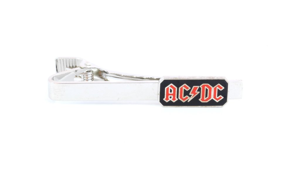 Pasador de corbata grupo AC DC