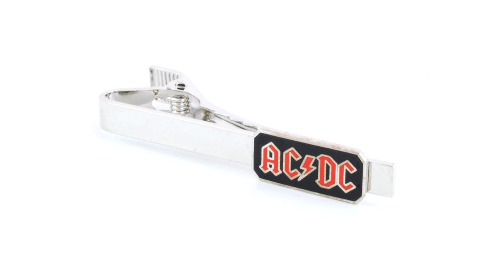 Pasador de corbata grupo AC DC