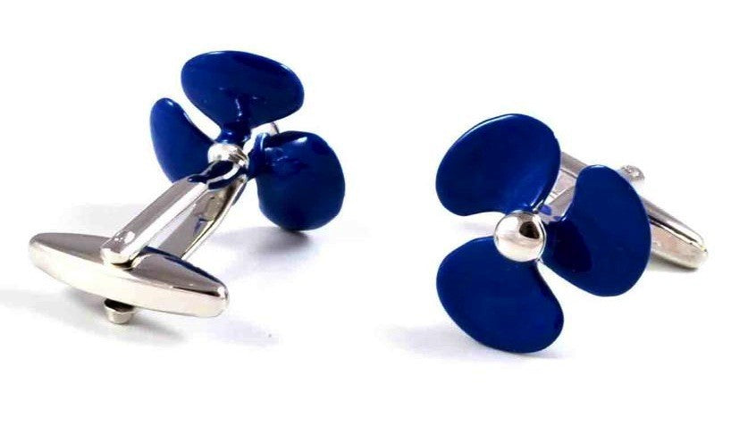 Gemelos Hélice Azul
