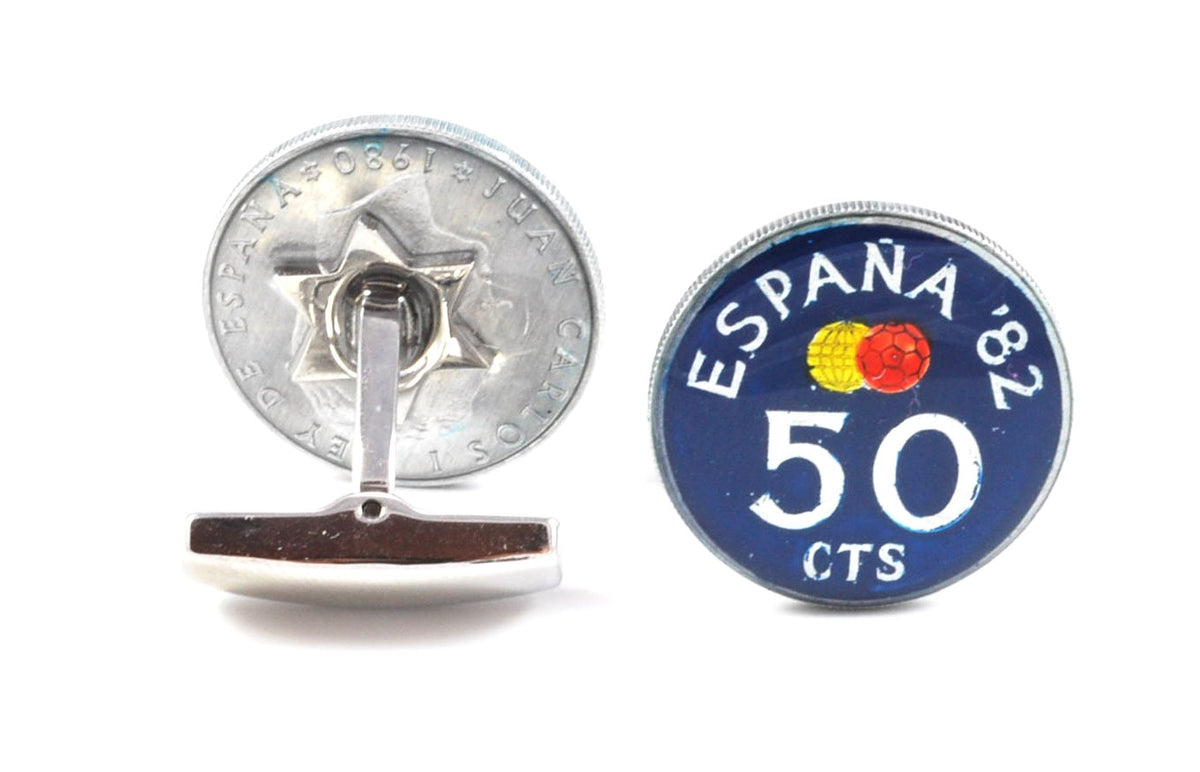 Gemelos 50 Céntimos Azul