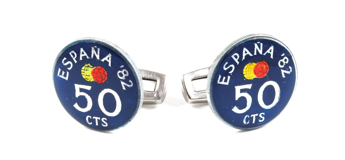 Gemelos 50 Céntimos Azul