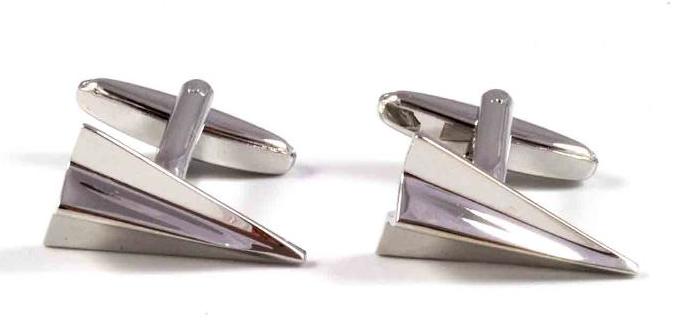 Gemelos para camisa Avion de Papel