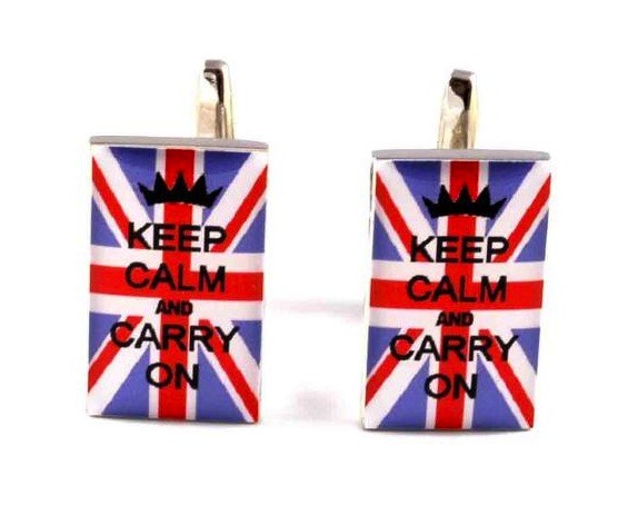 Gemelos Keep Calm and Carry On GB